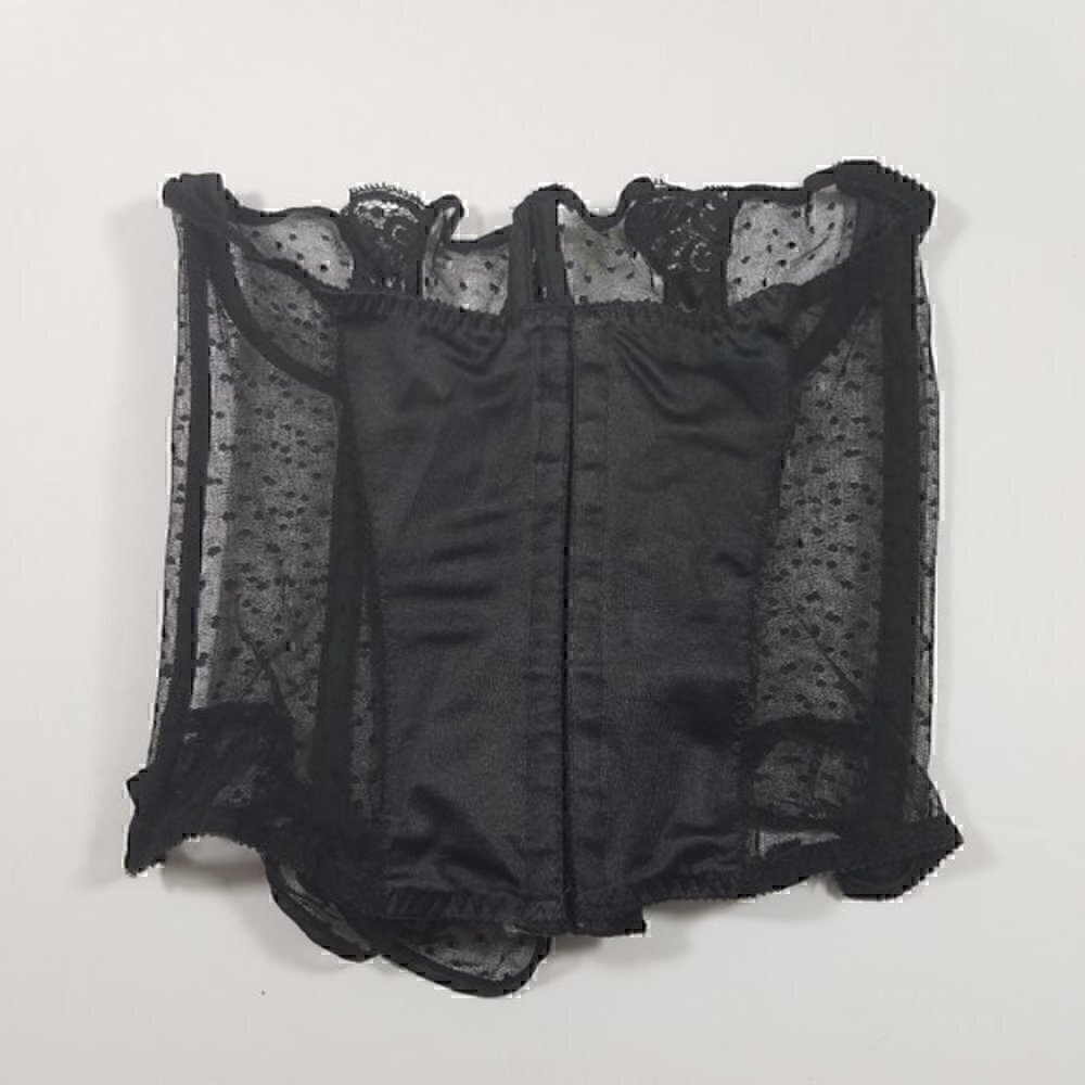 VTG Christian Dior Lace Corset Bra 34 Fits BC - Picture 5 of 7